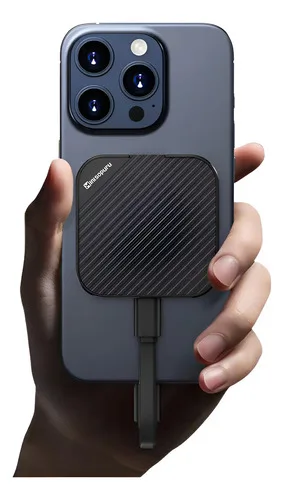 Carry Disk Magnético M2 Nvme Minisopuru Usb C Ssd 10gbps Gris Oscuro