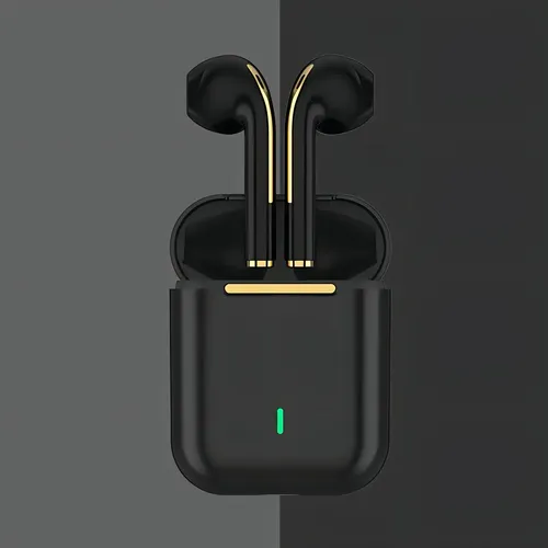 Auriculares Bluetooth Con Base Tws Air J18 Color Negro Negro - Imagen 7