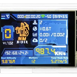 Nerdminer Esp32 Minero Bitcoin Educativo Display Lotería Btc