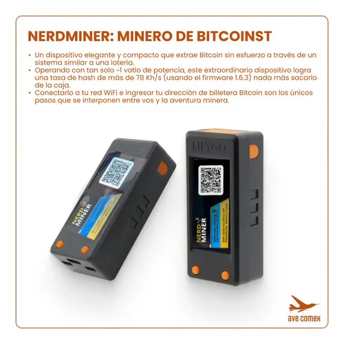 Minero Btc Nerdminer Lotería - Imagen 2