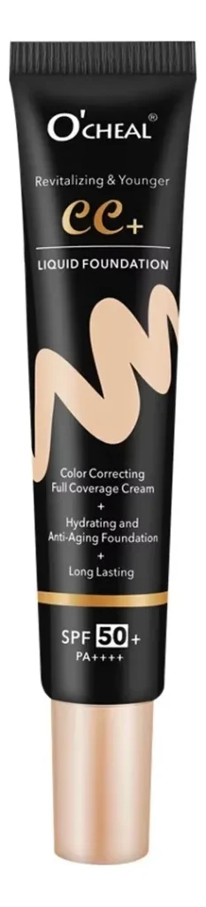 Base Corrector Hidratante Ocheal Spf 50 Anti Edad Cc Cream Natural