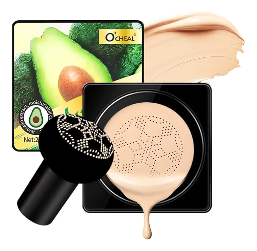 Base Cushion Cc Cream Corrector Natural Larga Duración Natural