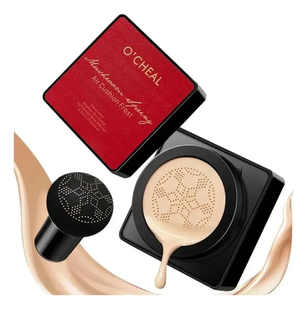 Base Cushion Ocheal Esponja Hongo Larga Duración Natural