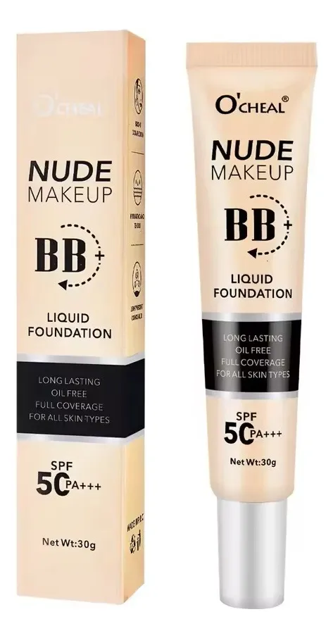 Base Ocheal Líquida BB Cream SPF 50 De Larga Duración