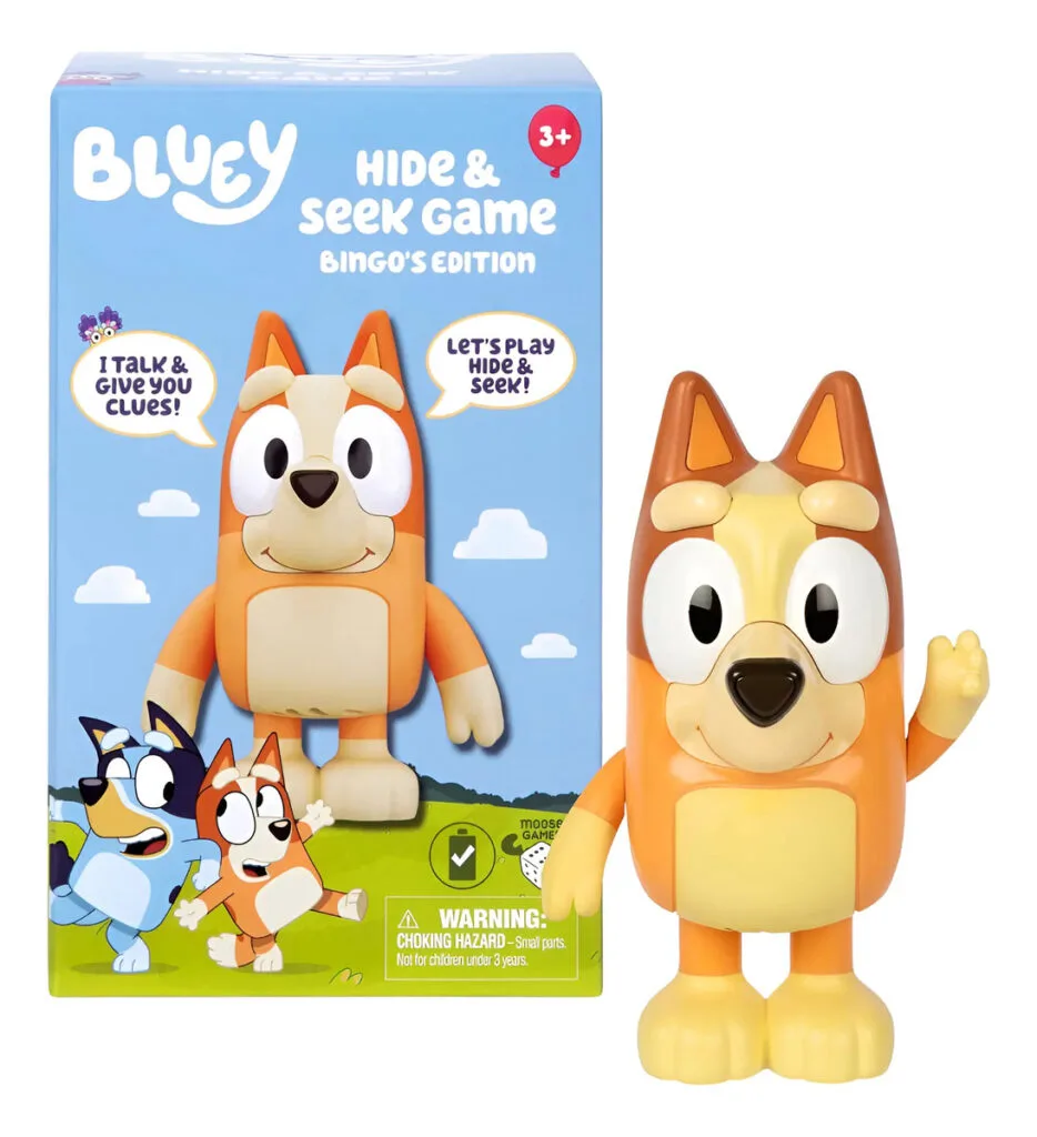 Bingo Juego Del Escondite Figura Articulada