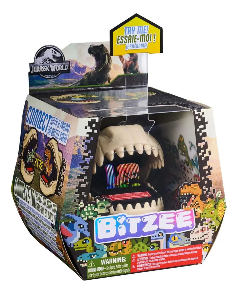 Bitzee Jurassic World Mascota Interactiva 25 Dinosaurios Beige