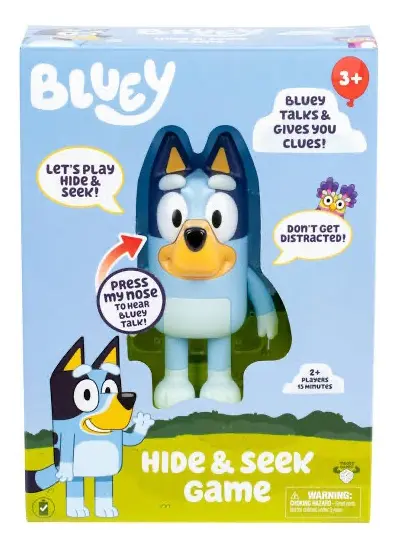 Bluey Juego Hide & Seek Escondidas Con Sonidos Agua