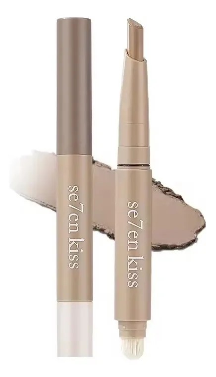 Contorno Facial Se7en Kiss Doble Punta Barra Más Brocha