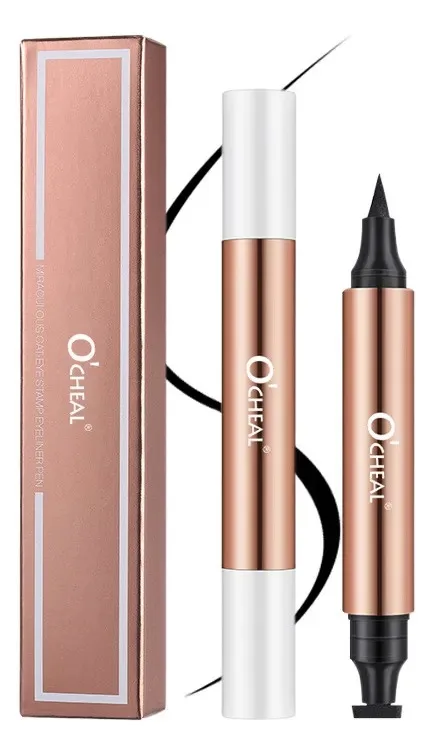 Delineador Ocheal Stamp Cat Eye Sello Larga Duración Negro Mate