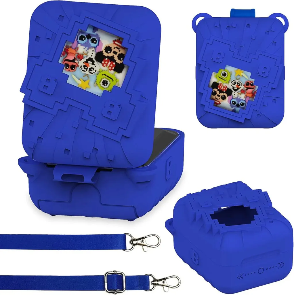 Funda Protectora De Silicona Para Bitzee Disney Azul