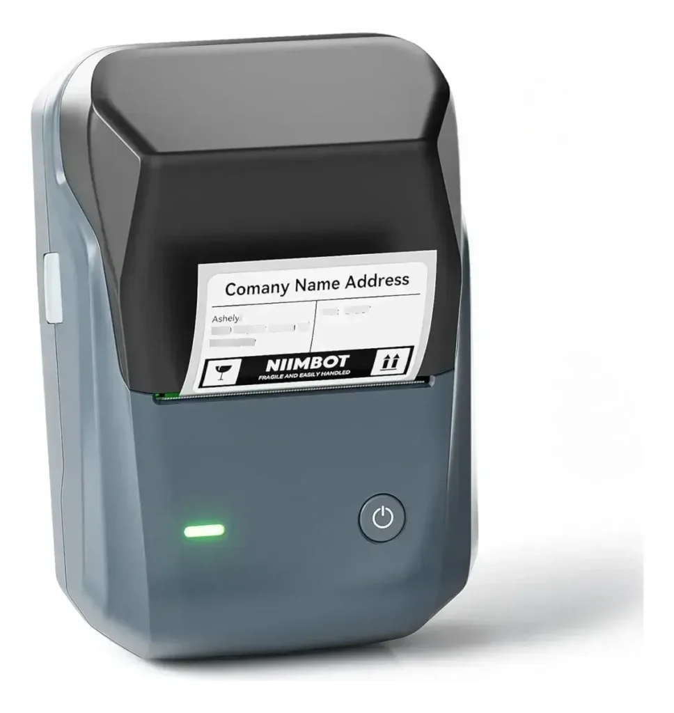 Impresora Térmica Portátil Etiquetadora Niimbot B1 Azul