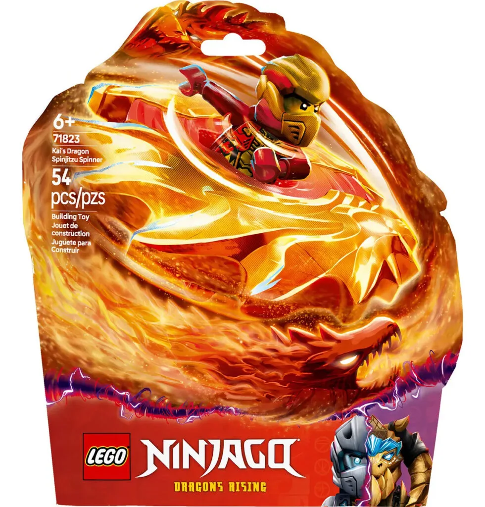 Lego Ninjago Spinner De Spinjitzu Del Dragón De Kai 71823 54 El Ascenso De Los Dragones