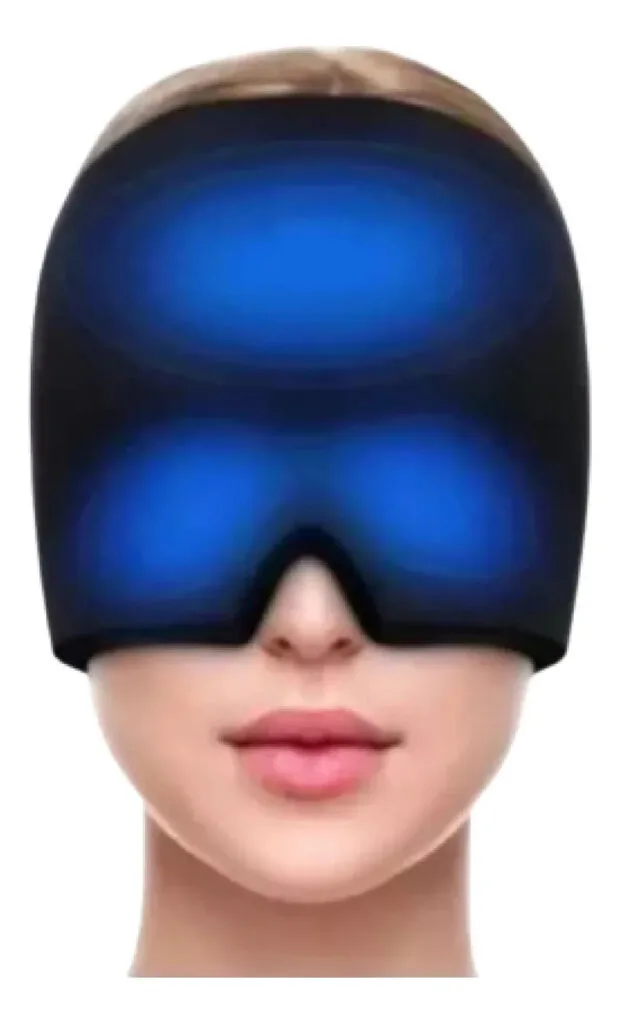 Medicomfort Gorro Migraña Gel Frío Antifaz Dolor Cabeza