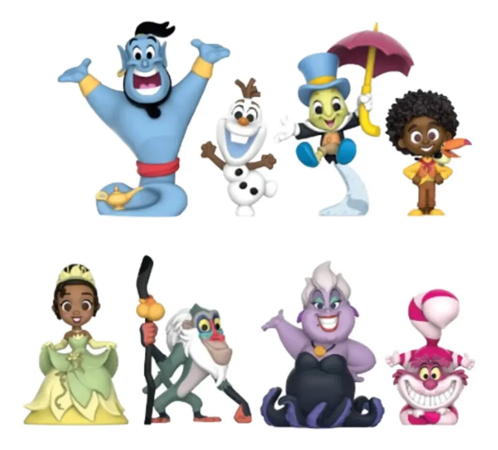 Mini Muñecos Coleccionables Disney 100 Años