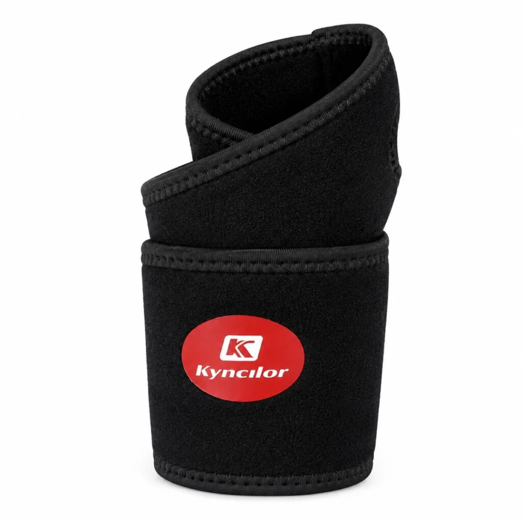 Muñequera Deportiva Con Pulgar Velcro Ajustable Soporte Gym