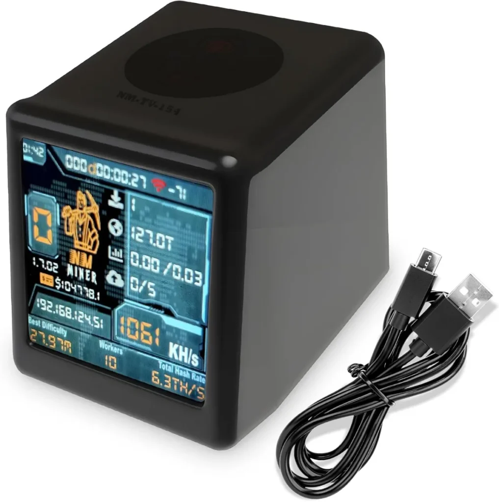 Nerdminer Esp32 Minero Bitcoin Silencioso Display