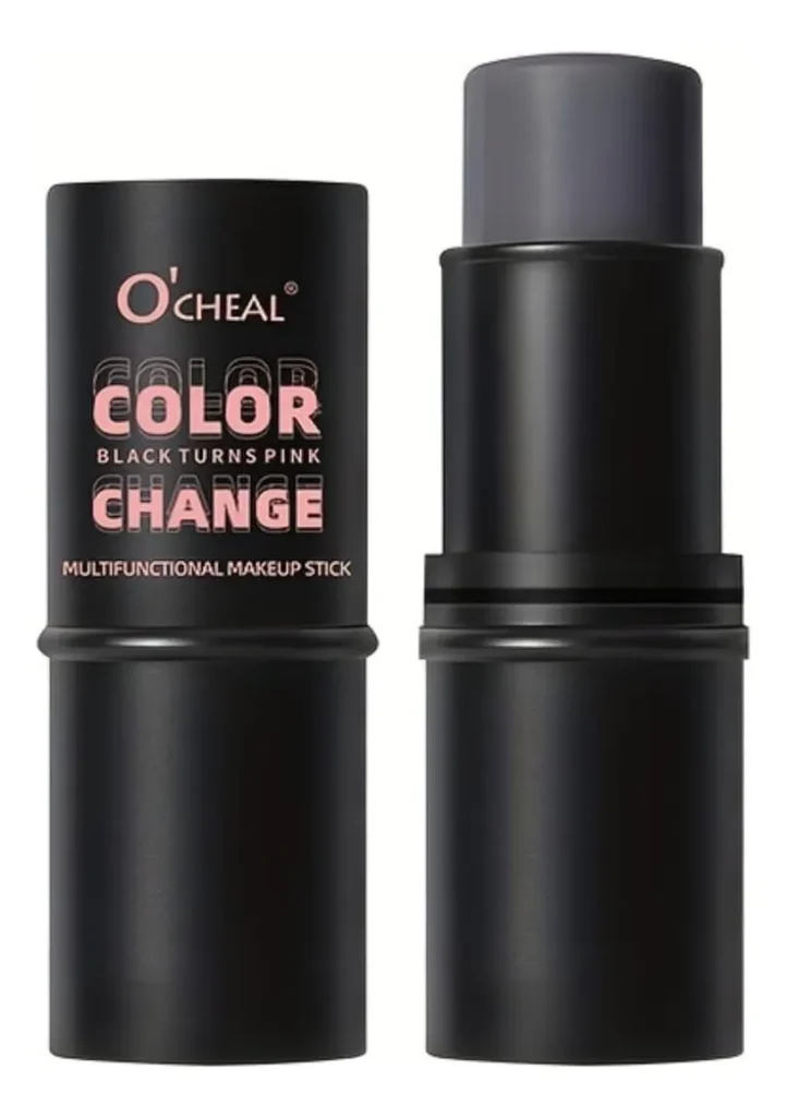 Ocheal 3 En 1 Labial Rubor Sombra Stick Cremoso Cambia Color