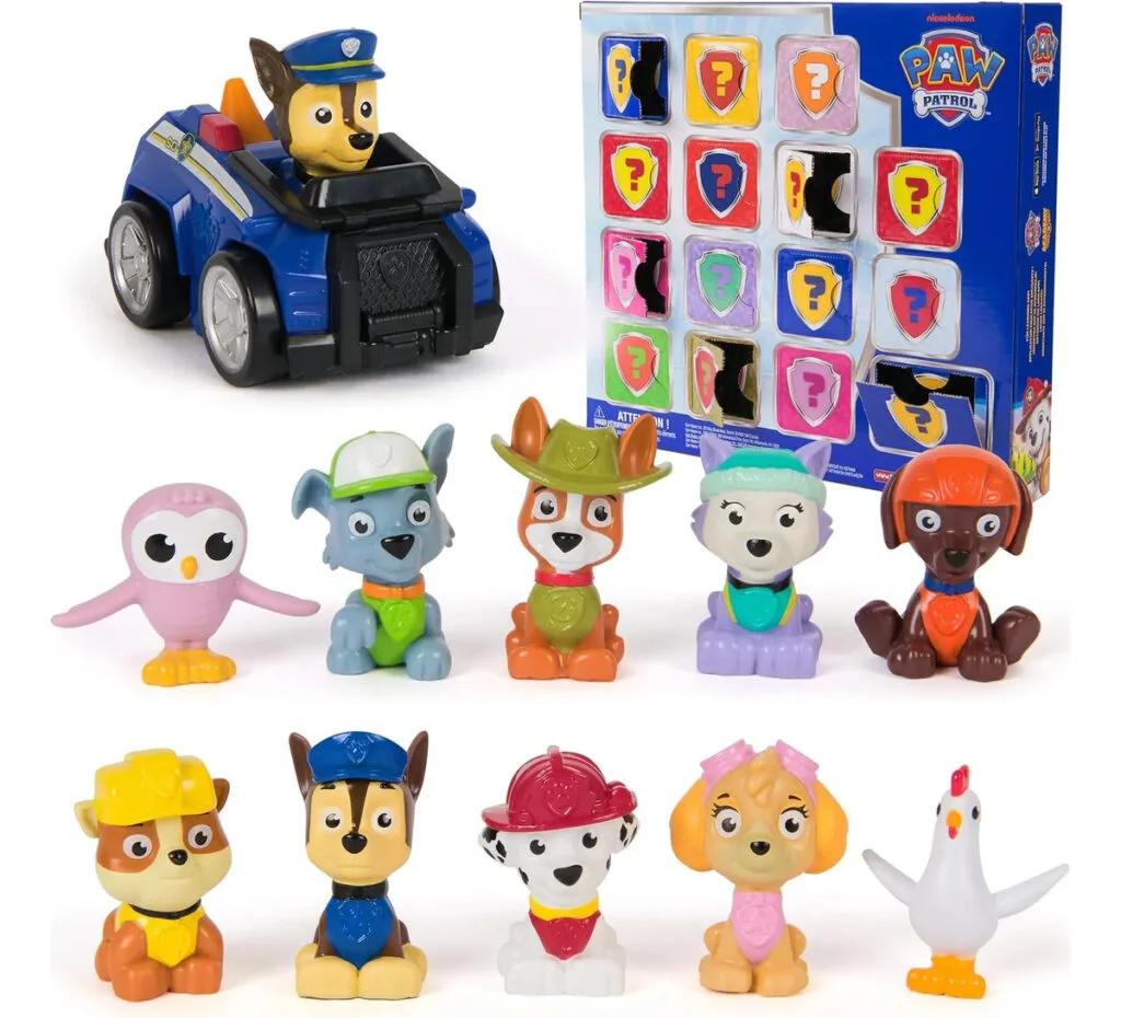 Paw Patrol Figuras Sorpresa Set De 15 Piezas Original