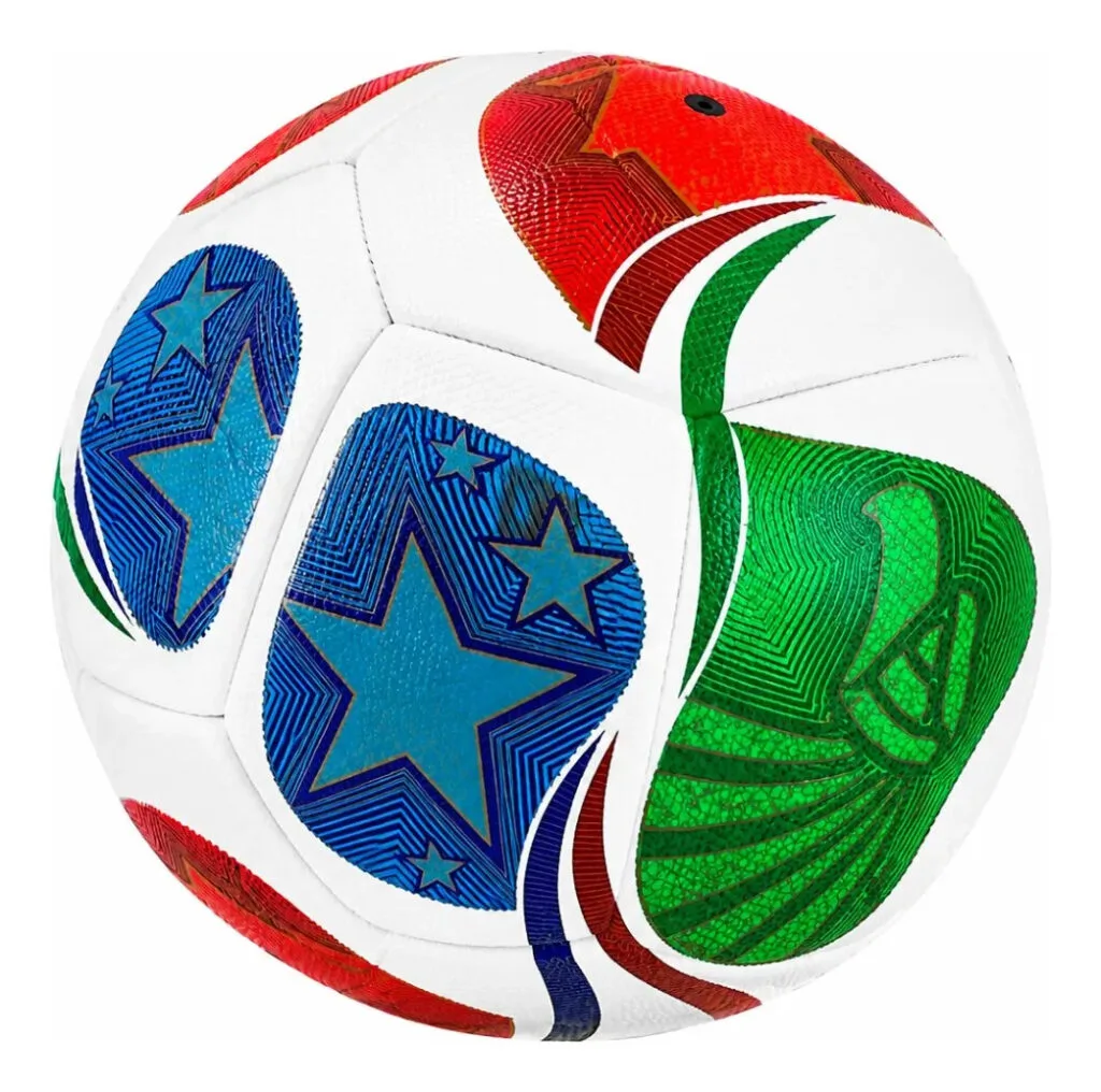 Pelota Fútbol N°5 Mundial 2026 Sintético Excelente Calidad Tricolor