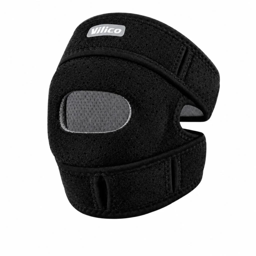 Rodillera Deportiva Ajustable Doble Velcro Compresión