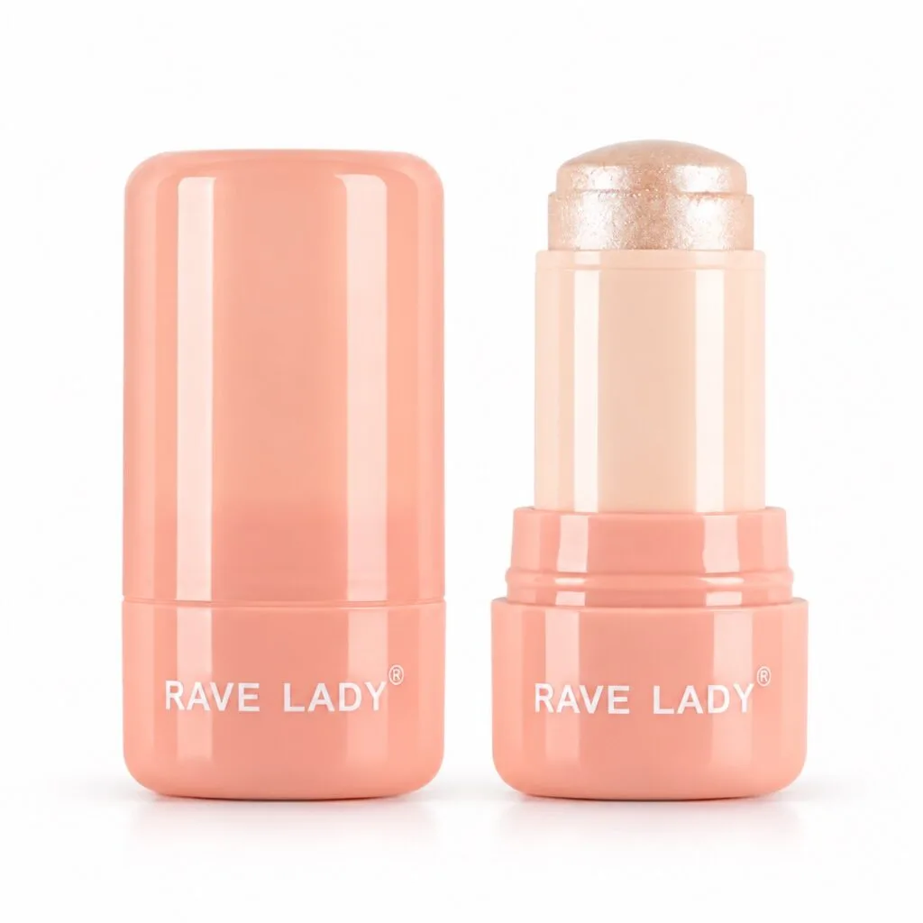 Stick Iluminador Rubor Contorno 3 En 1 Terciopelo Rave Lady