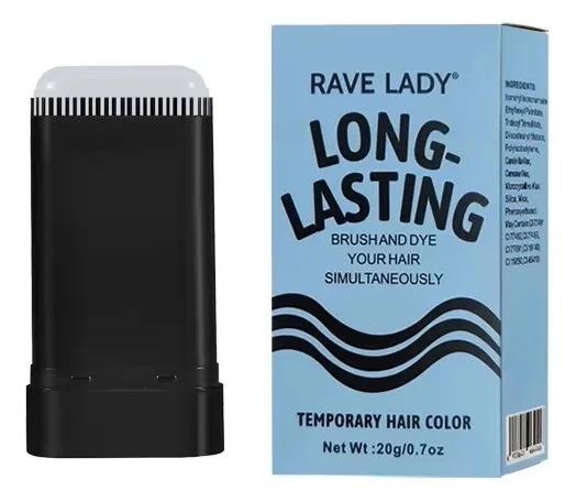 Tintura Cubre Canas Rave Lady En Barra Retoque De Raíz Negro